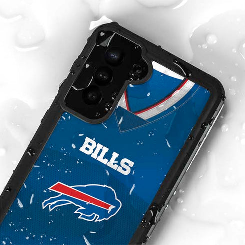NFL Buffalo Bills Team Jersey Galaxy S24 Plus Waterproof Case